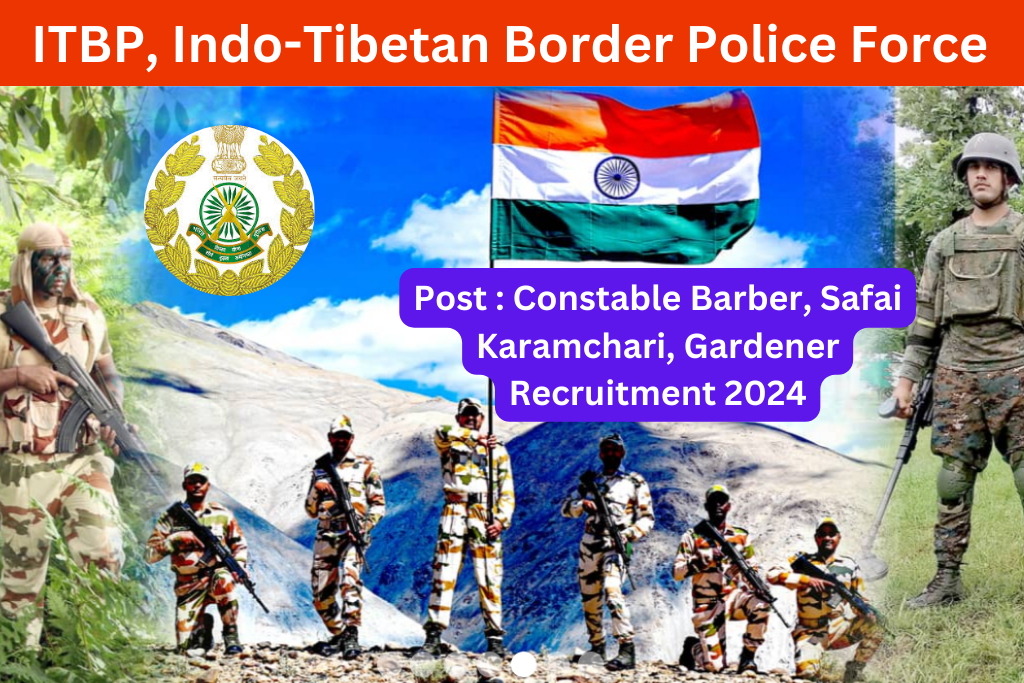 ITBP Constable Recruitment 2024