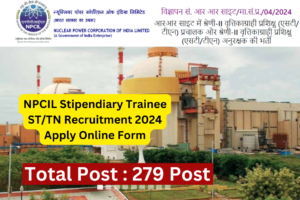 NPCIL Stipendiary Trainee Recruitment 2024