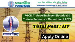 PGCIL Trainee Electrical Recruitment 2024