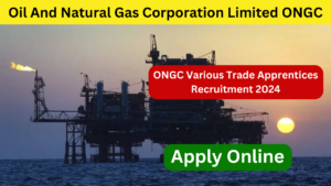 ONGC Apprentices Recruitment 2024